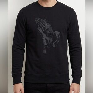 Reigning Champ x Victory Size XS Crewneck Sweatshirt In Prayer Praying